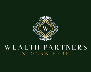 Elegant Luxury Ornament logo design