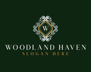 Elegant Luxury Ornament logo design