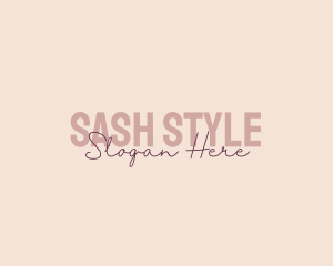 Feminine Style Brand logo design