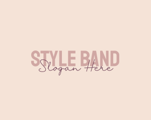 Feminine Style Brand logo design