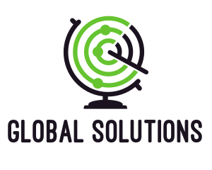 Outsourcing - Globe Solar System logo design