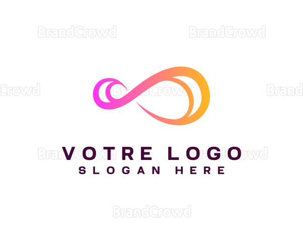 Neon Infinite Loop Logo