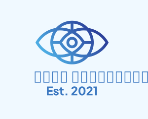 Optometrist - Tech Webcam Eye logo design