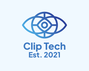 Tech Webcam Eye  logo design