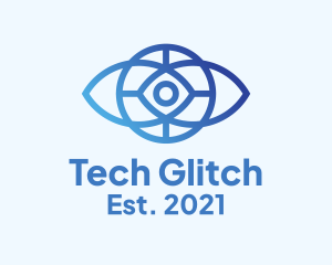 Tech Webcam Eye  logo design