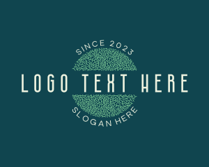 Vegan - Texture Organic Nature logo design
