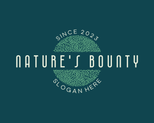 Texture Organic Nature logo design