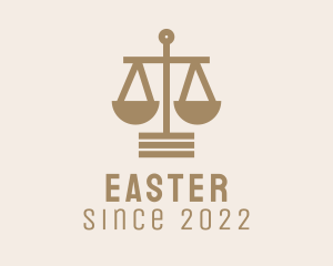 Justice Scale - Justice Scale Legal Service logo design