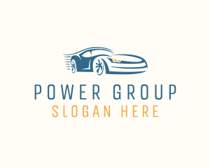 Machine - Luxury Sports Car Engine logo design