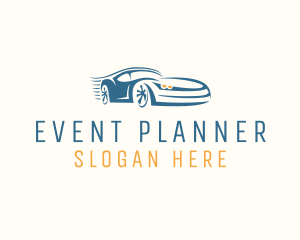 Sedan - Luxury Sports Car Engine logo design
