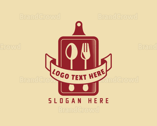 Kitchen Restaurant Utensils Logo