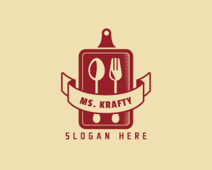 Kitchen Restaurant Utensils  Logo