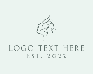 Herb - Flower Face Beauty Skincare logo design