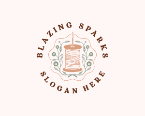 Thread Needle Tailoring Logo