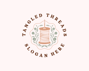 Thread Needle Tailoring logo design