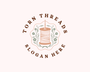 Thread Needle Tailoring logo design