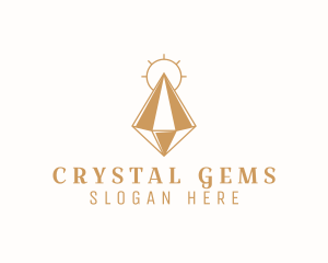 Deluxe Crystal Diamond logo design