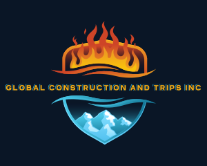 Fire Glacier Hvac Logo