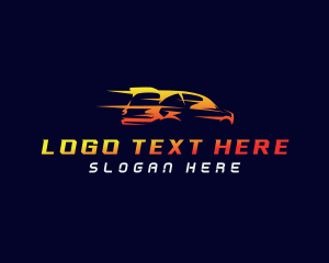 Driving - Car Automobile Motorsport logo design