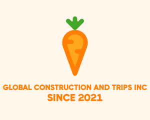 Harvest - Organic Carrot Vegetable logo design