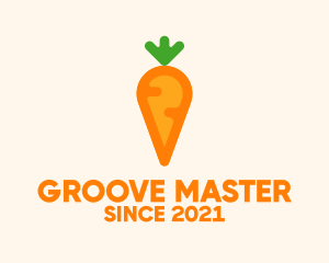 Farmers Market - Organic Carrot Vegetable logo design
