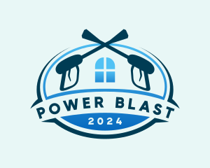 Cleaning Chores Power Washer logo design