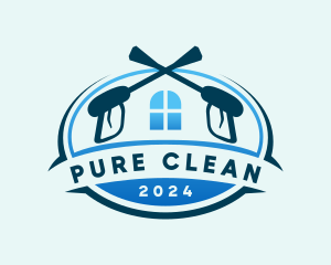 Cleaning Chores Power Washer logo design