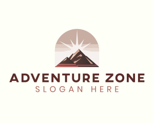 Mountain Peak Adventure logo design