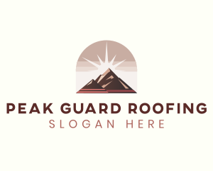 Mountain Peak Adventure logo design