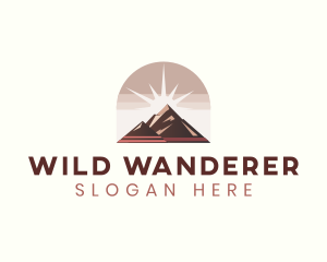 Mountain Peak Adventure logo design