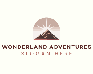 Mountain Peak Adventure logo design