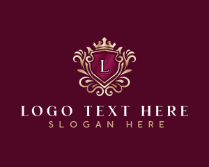 High End - Premium Ornamental Crown logo design