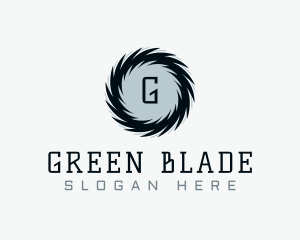 Industrial Circular Blade  logo design