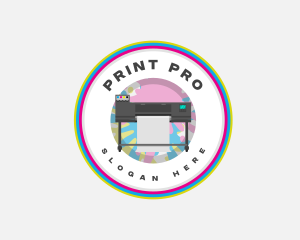 Printer - Printer Plotter Ink logo design