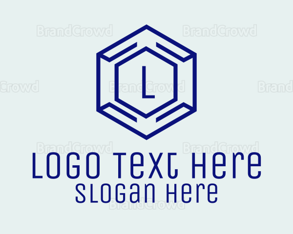 Hexagon Tech Software Logo