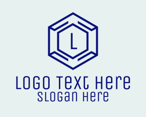 Tech - Hexagon Tech Lettermark logo design