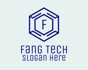 Hexagon Tech Software logo design