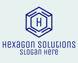 Hexagon - Hexagon Tech Software logo design