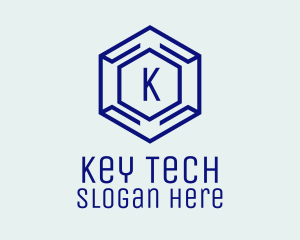 Hexagon Tech Software logo design