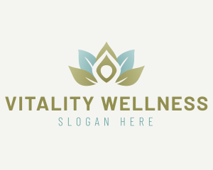 Natural Yoga Wellness logo design