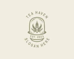 Organic Cannabis Marijuana logo design