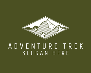 Trek - Alpine Nature Park logo design