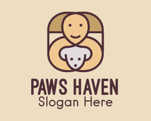 Happy Dog Trainer  logo design