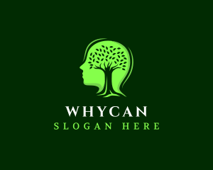 Person - Head Tree Wellness logo design