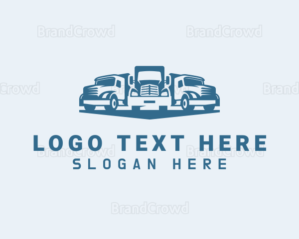 Truck Fleet Forwarding Logo