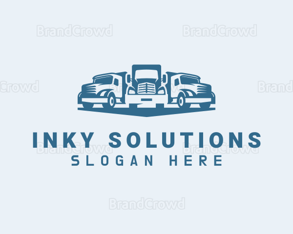 Truck Fleet Forwarding Logo