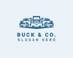 Truck Fleet Forwarding Logo