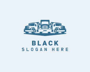 Trailer - Truck Fleet Forwarding logo design