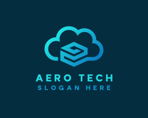 Cloud Tech Database logo design