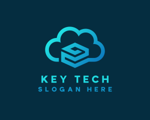 Cloud Tech Database logo design